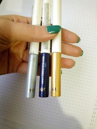 H&m parıltılı renkli eyeliner
