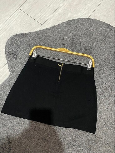 xl Beden Siyah düz mini etek XL