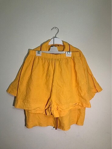 38 Beden turuncu Renk Pijama Takımı