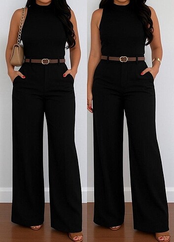 xl Beden İthal krep pantolon 
