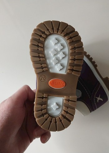 Kinetix  20 nim. Kız Çocuk Mor İlk Adım Ayakkabısı - Görsel 3