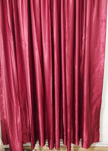 Bordo Klasik Desensiz, fon Perde - Görsel 3