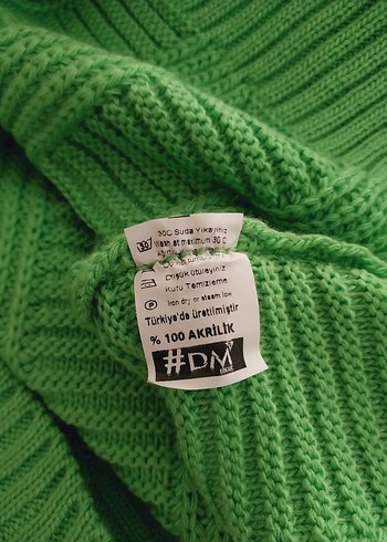 Kadın Yeşil Mini Triko Hırka - Görsel 6