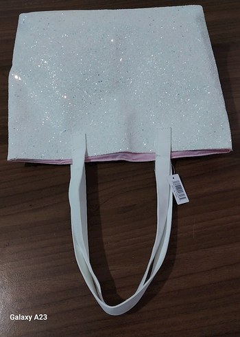 clinique çanta  beyaz - Görsel 3