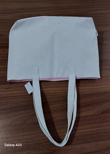 clinique çanta  beyaz - Görsel 8