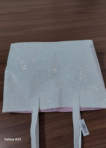 clinique çanta  beyaz - Görsel 4