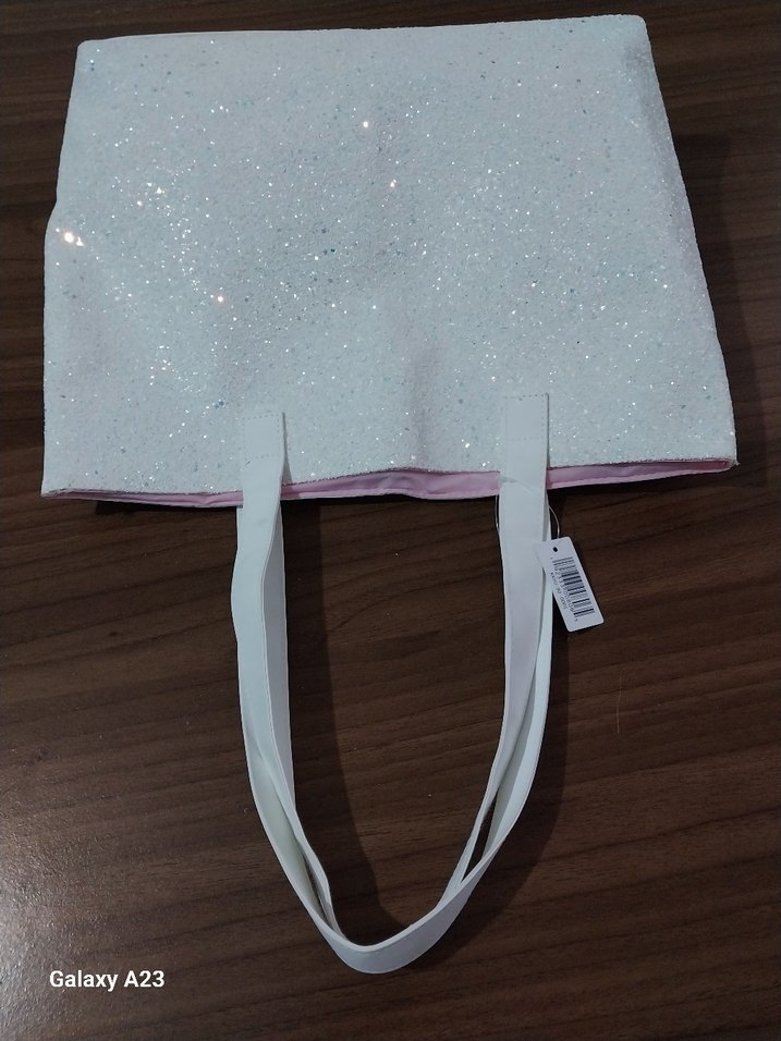 clinique çanta  beyaz - Görsel 3