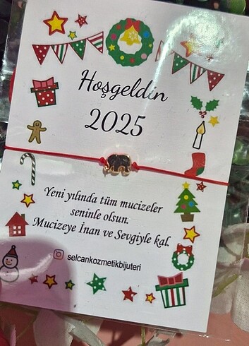  Beden Yılbaşı bileklik