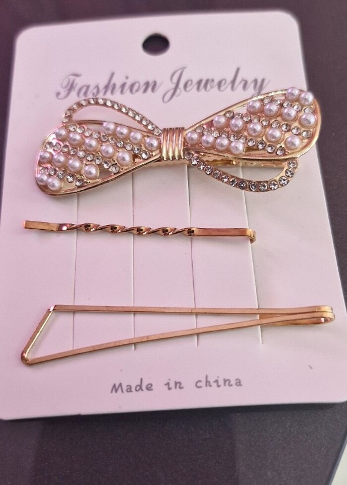 İncili gold toka - Görsel 2