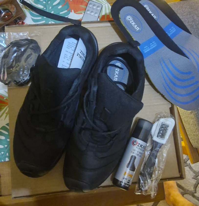 Erkek Siyah Outdoor Spor Ayakkabı - Görsel 5