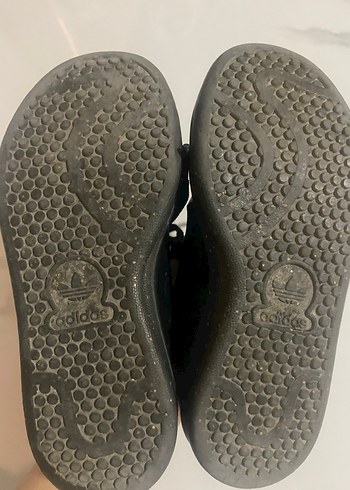 Siyah Adidas Stan Smith Sneakers - Görsel 4
