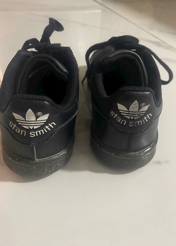 Siyah Adidas Stan Smith Sneakers - Görsel 3