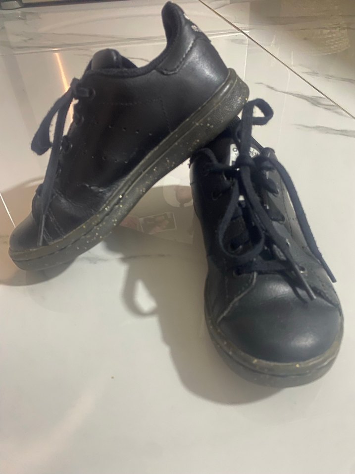 Siyah Adidas Stan Smith Sneakers - Görsel 5