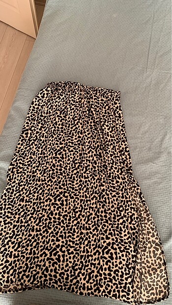 Leoparlı etek uzun grimelange