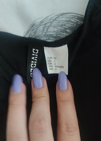 H&M Hm siyah tulum