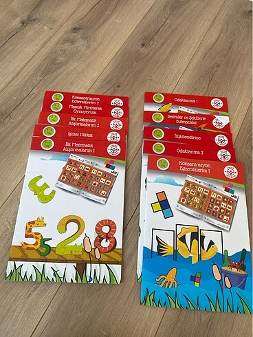 Beden Çocuk akademi dikkat seti 4-5 yaş