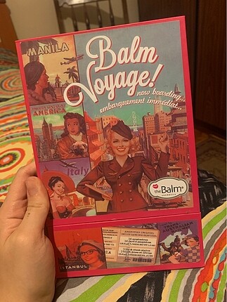 the balm balm voyage paleti