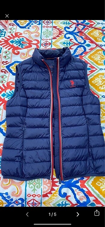 U.S Polo Assn. Polo Yelek Sıfır Ayarında