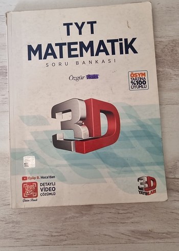 TYT Matematik Soru Bankası 3D Yayınları