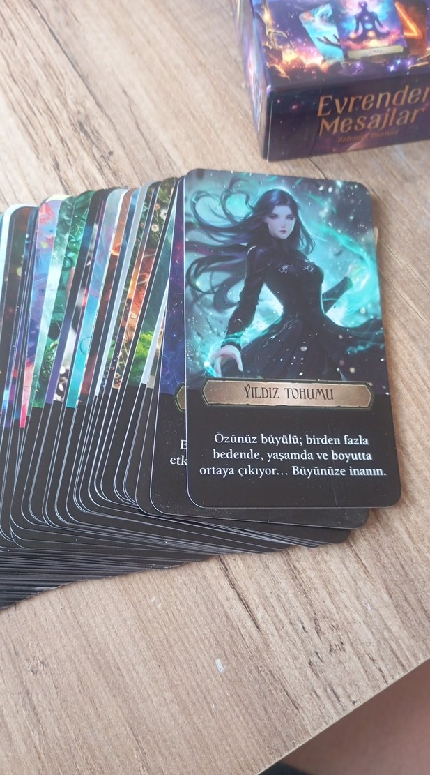 Evrenden Mesajlar Kehanet Destesi - 90 Kart - Görsel 2