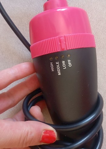 Pembe Renkli Saç Şekillendirici Fırça - Görsel 2