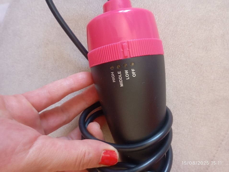 Pembe Renkli Saç Şekillendirici Fırça - Görsel 2