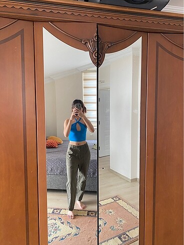 m Beden hm kargo pant