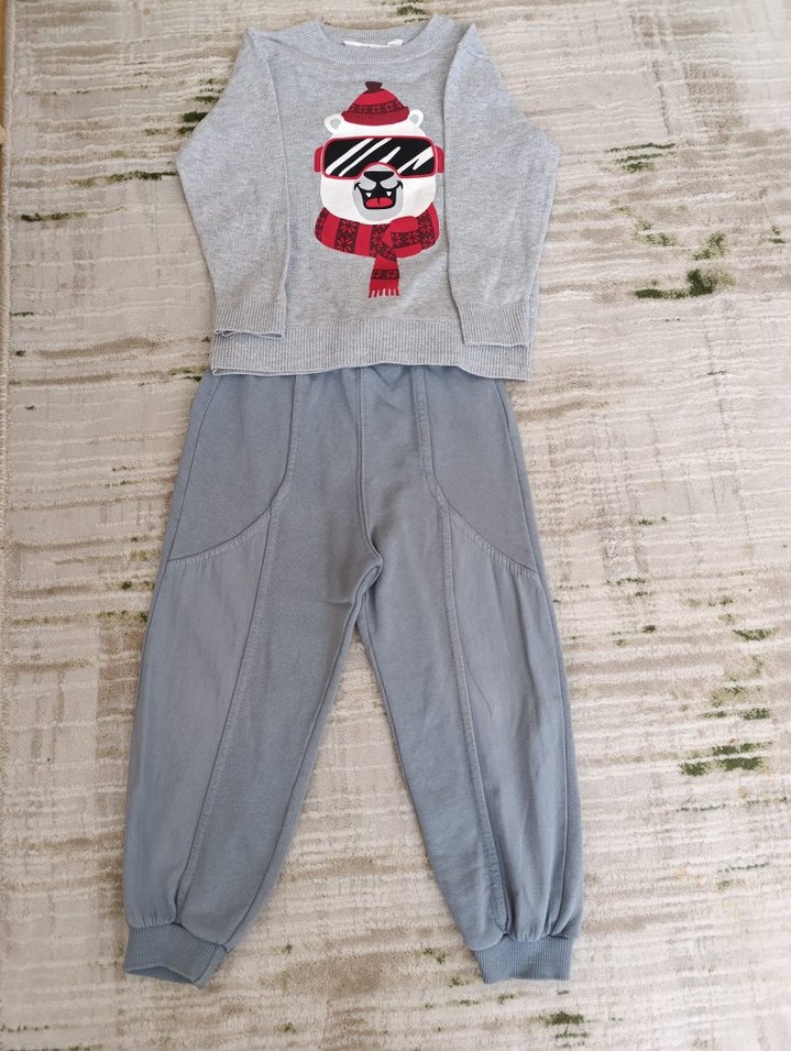 Gri erkek çocuk( ZARA,H&M) - Görsel 2