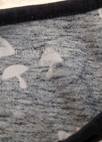 Kız Çocuk Gri Baskılı Pijama Takımı - Görsel 4