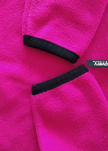 kız çocuk Pembe Fermuarlı Sweatshirt - Görsel 3