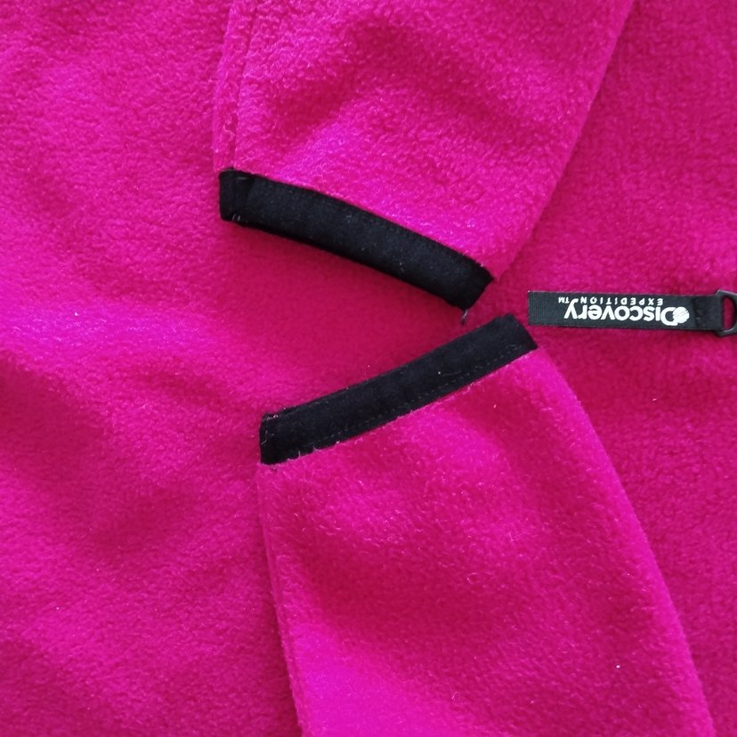 kız çocuk Pembe Fermuarlı Sweatshirt - Görsel 3