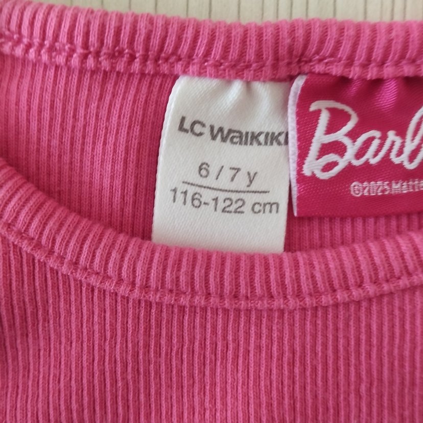 Barbie Kız Çocuk Pembe Baskılı Takım - Görsel 2