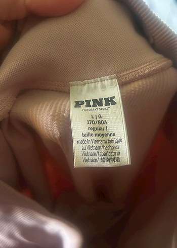 Pembe Pilili Kadın Tayt orjinal vs - Görsel 2