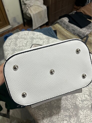 Beden beyaz Renk Prada beyaz model çanta