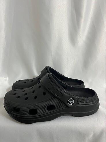 38 Beden siyah Renk Kadın crocs terlik