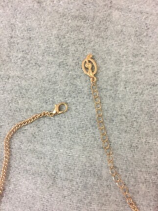 Stradivarius Stradivarius incili gold kolye seti