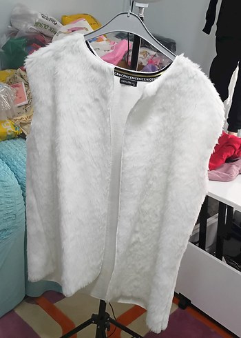 Tommy Hilfiger Beyaz Kapitone Yelek - Görsel 13