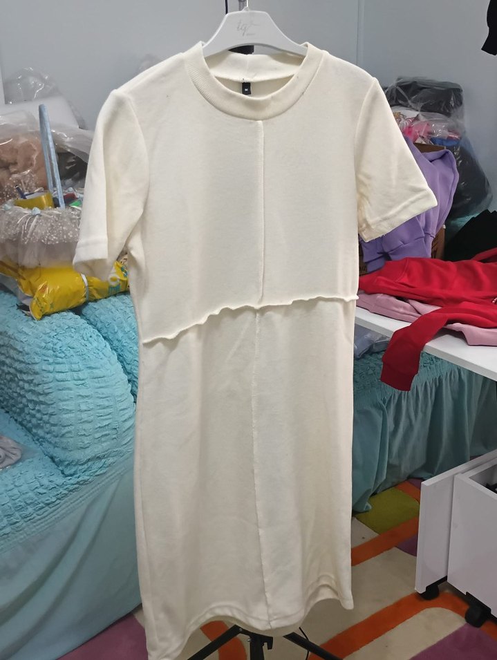 Tommy Hilfiger Beyaz Kapitone Yelek - Görsel 5