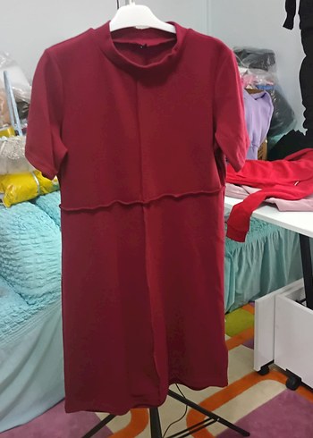 Pembe Kısa Kollu Düğmeli Kadın Gömlek - Görsel 5