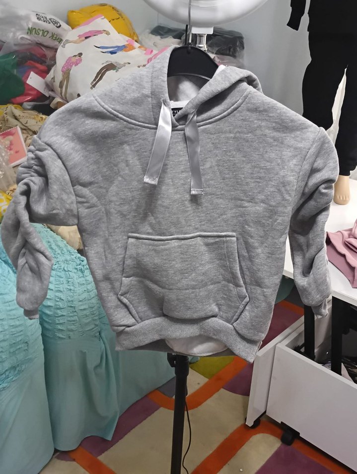 Pembe Kısa Kollu Düğmeli Kadın Gömlek - Görsel 2