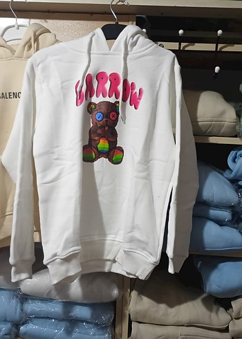 Yeşil Baskılı Salaş Sweatshirt - Görsel 10