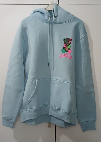 Yeşil Baskılı Salaş Sweatshirt - Görsel 15