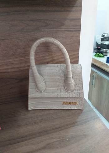 Kahverengi Deri Fermuarlı Kadın Çanta - Görsel 12