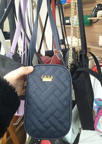 Kahverengi Deri Fermuarlı Kadın Çanta - Görsel 9