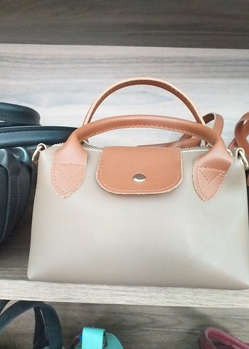 Kahverengi Deri Fermuarlı Kadın Çanta - Görsel 14