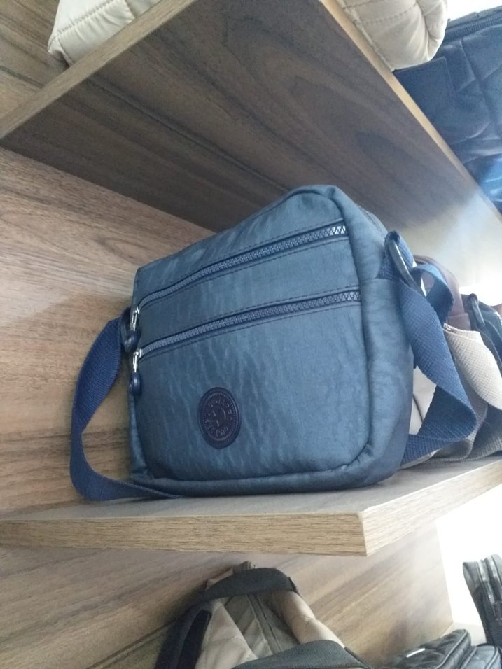 Kahverengi Deri Fermuarlı Kadın Çanta - Görsel 2