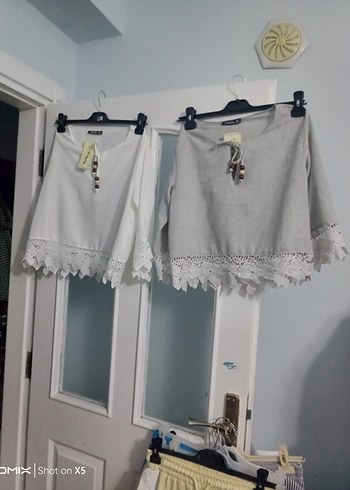 Düğmeli Siyah Keten Kadın Takım Elbise - Görsel 7