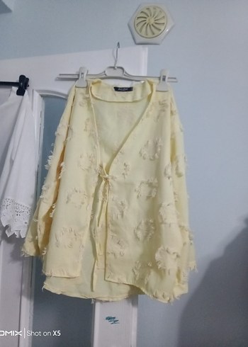 Düğmeli Siyah Keten Kadın Takım Elbise - Görsel 9