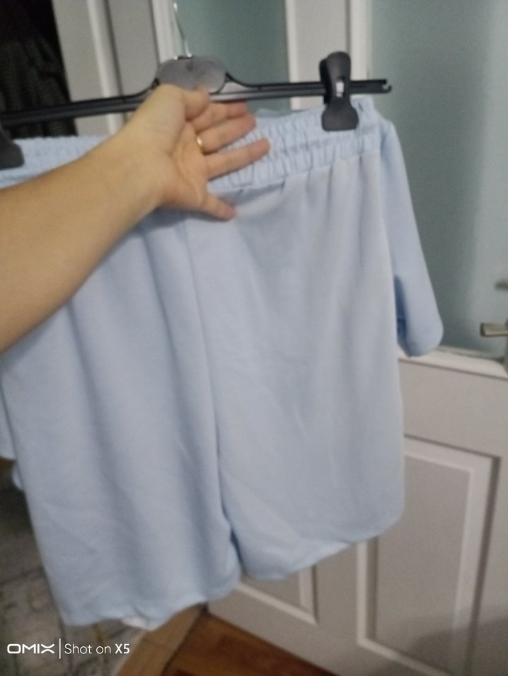 Düğmeli Siyah Keten Kadın Takım Elbise - Görsel 4