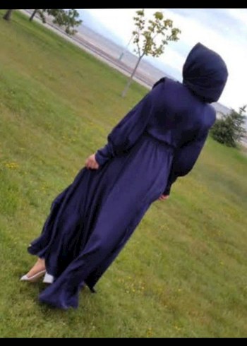 Tesettür abiye elbise - Görsel 2